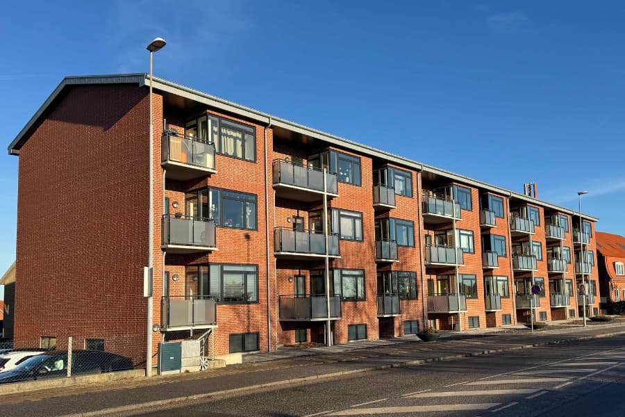 arkitekttegnet renovation af boligbyggeri