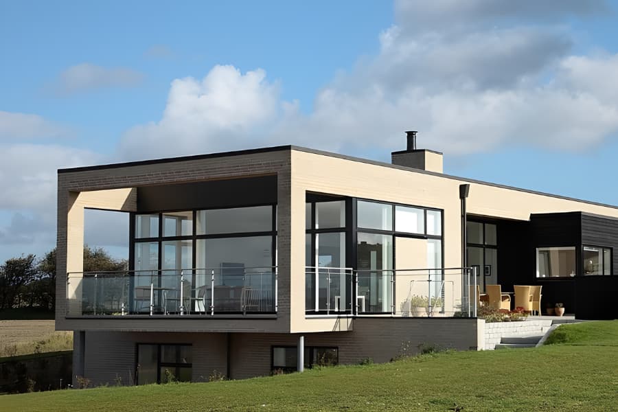 arkitekttegnet privat byggeri